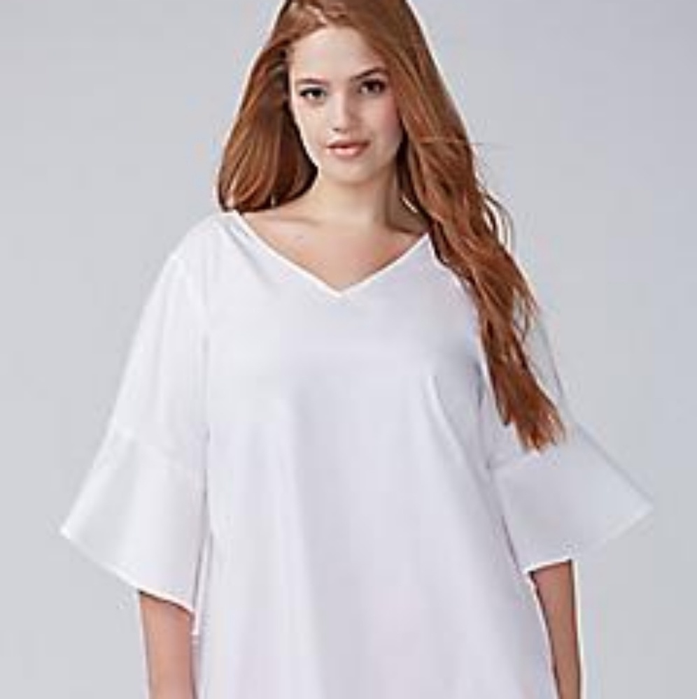 (2) Lane Bryant Kimono Top Bundle